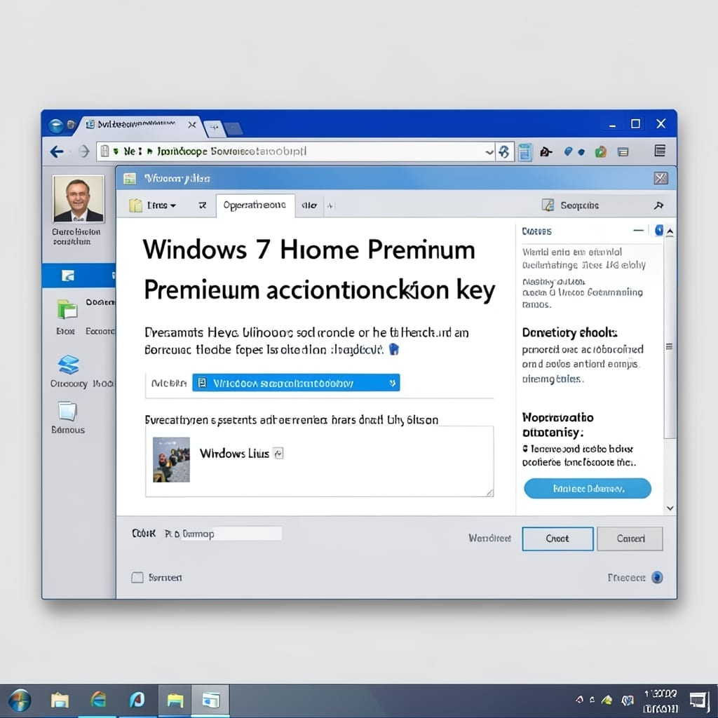 Windows 7 Home Premium Activation Key: Genuine License for System Verification