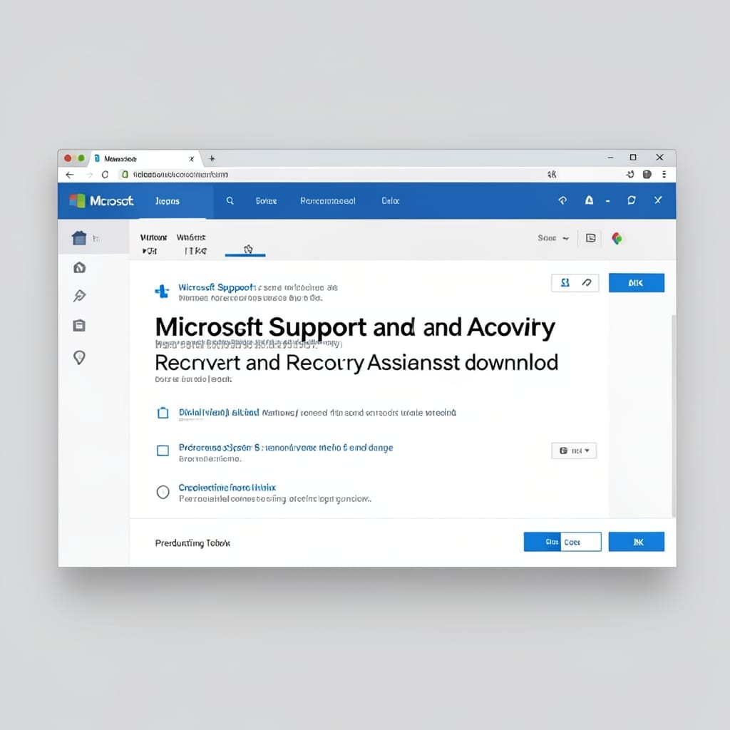 Microsoft Support And Recovery Assistant Download: Official Tool for Account Recovery