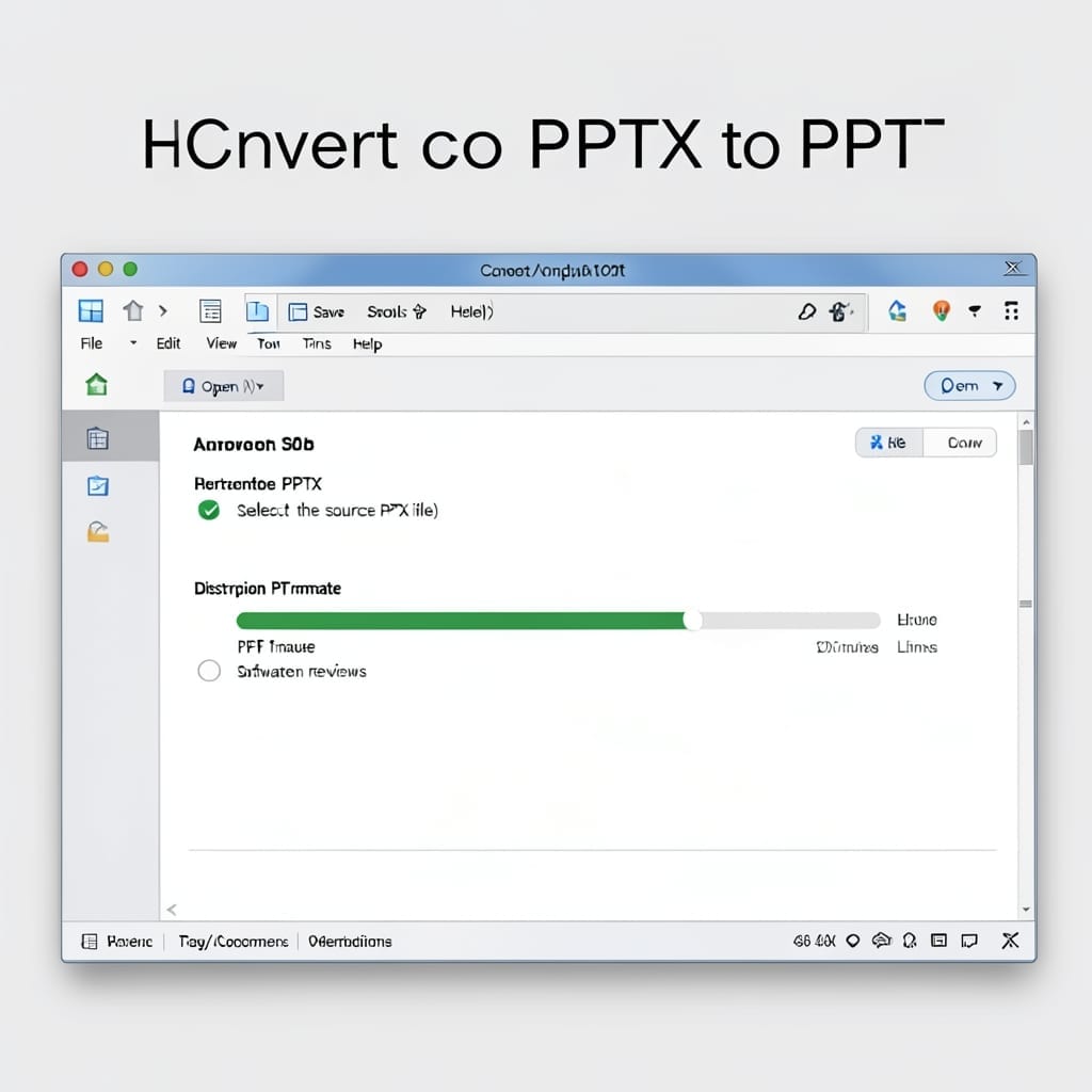 How To Convert PPTX To PPT: Simple File Format Change