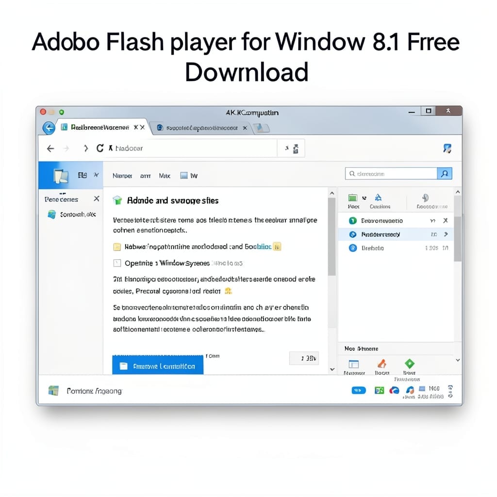Adobe Flash Player for Windows 8.1 Free Download: Official Standalone Installer