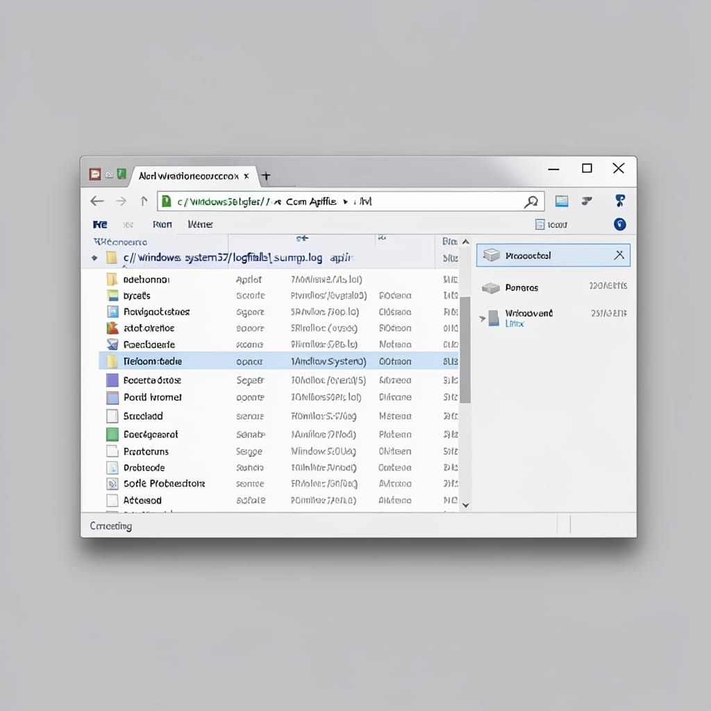 C Windows System32 Logfiles Sum API.log: Location and Permissions Fix