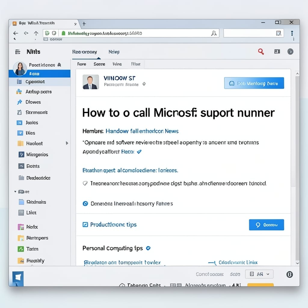 How To Call Microsoft Support Number: Direct Connection to Expert Help