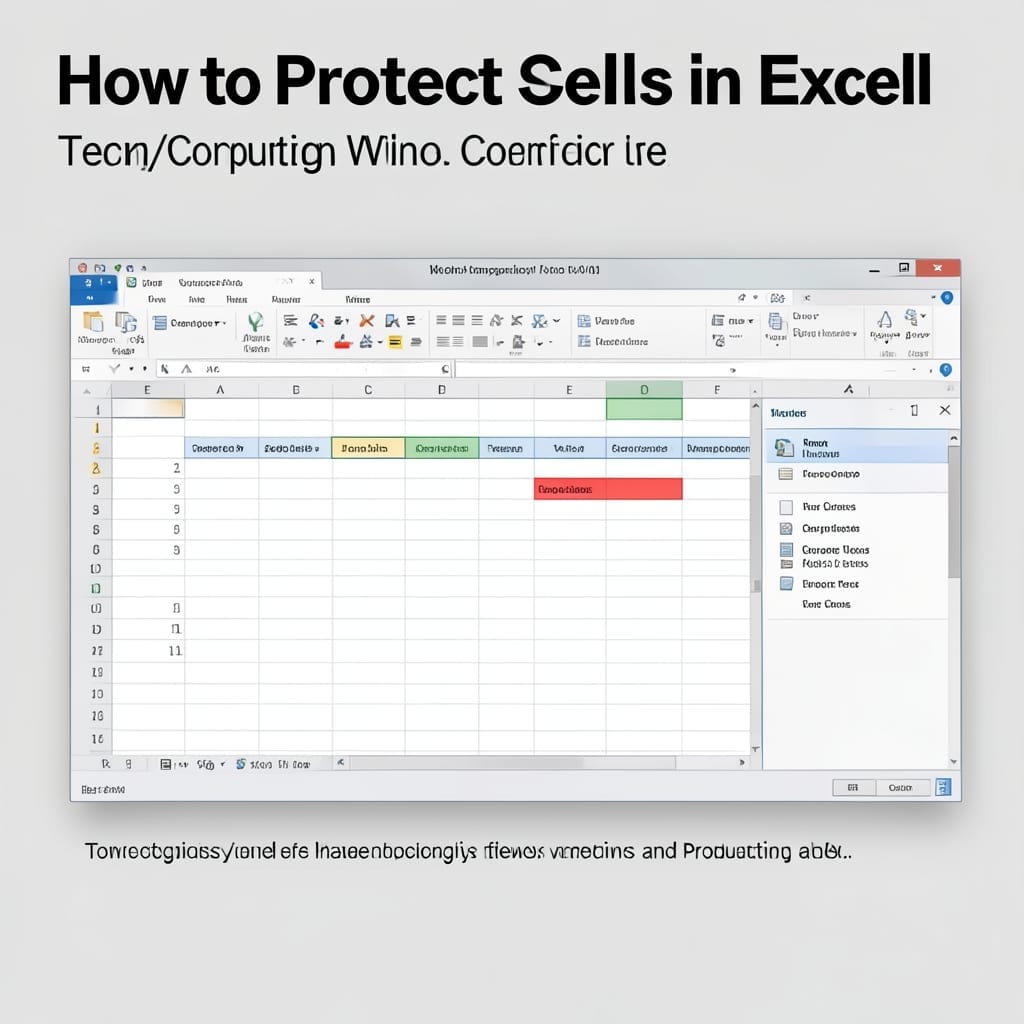 How to Protect Cells in Excel: Lock and Secure Your Data