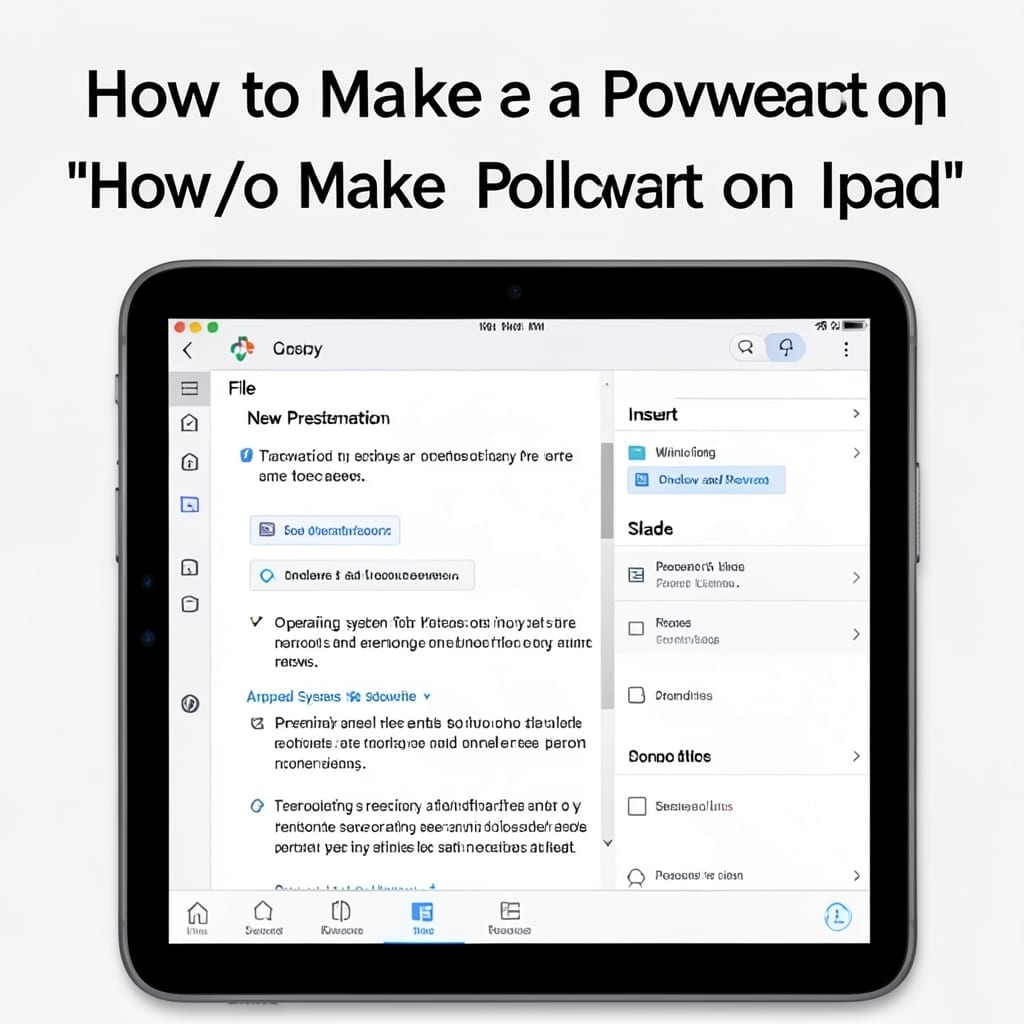 How to Make a PowerPoint on iPad: Step-by-Step Mobile Design Guide