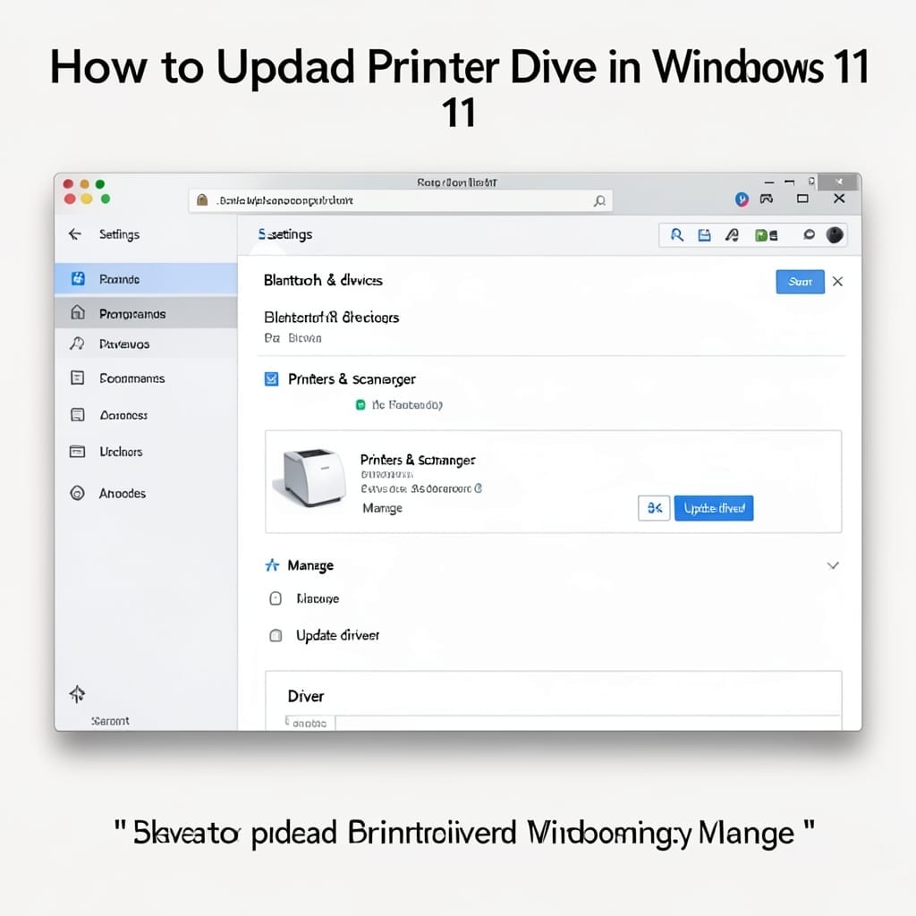 How To Update Printer Driver Windows 11: Step-By-Step Device Manager Method