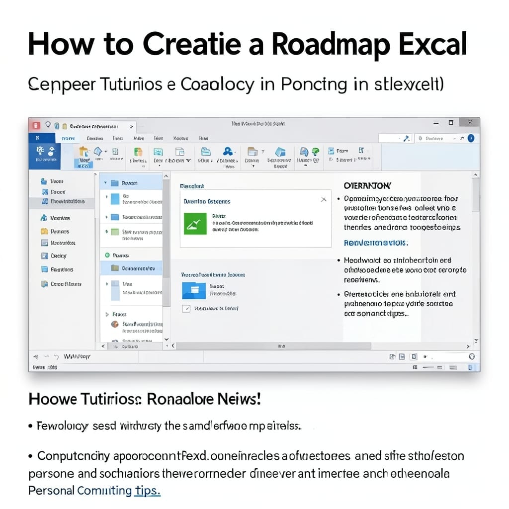 How to Create a Roadmap in Excel: Visual Timeline in Minutes