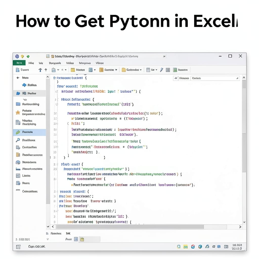How to Get Python in Excel: Seamless Data Analysis Integration