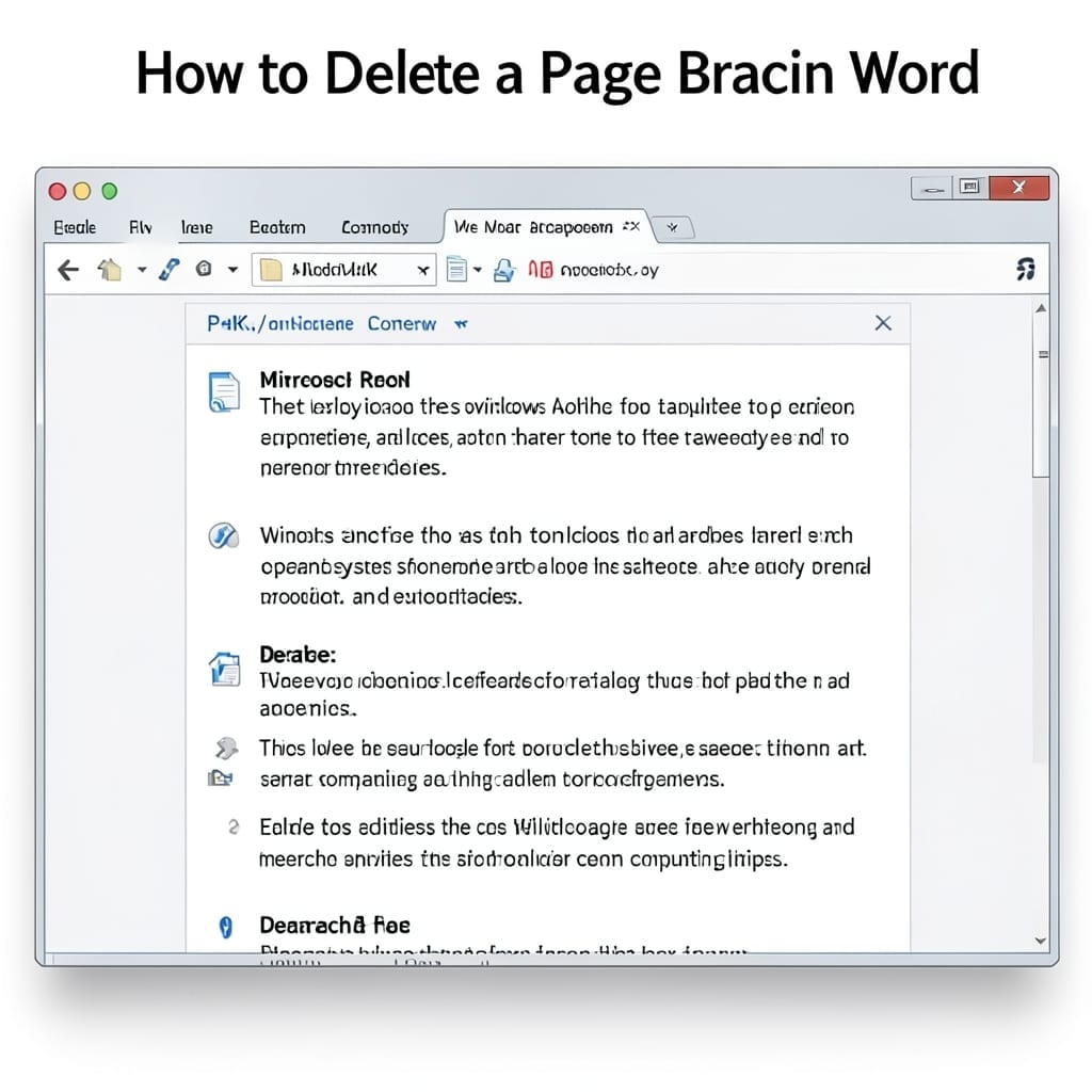 How To Delete Page Break In Word: Simple Document Formatting Fix