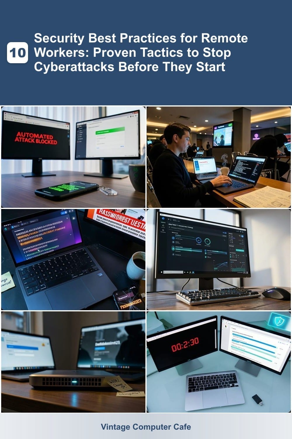 10 Security Best Practices for Remote Workers: Proven Tactics to Stop Cyberattacks Before They Start