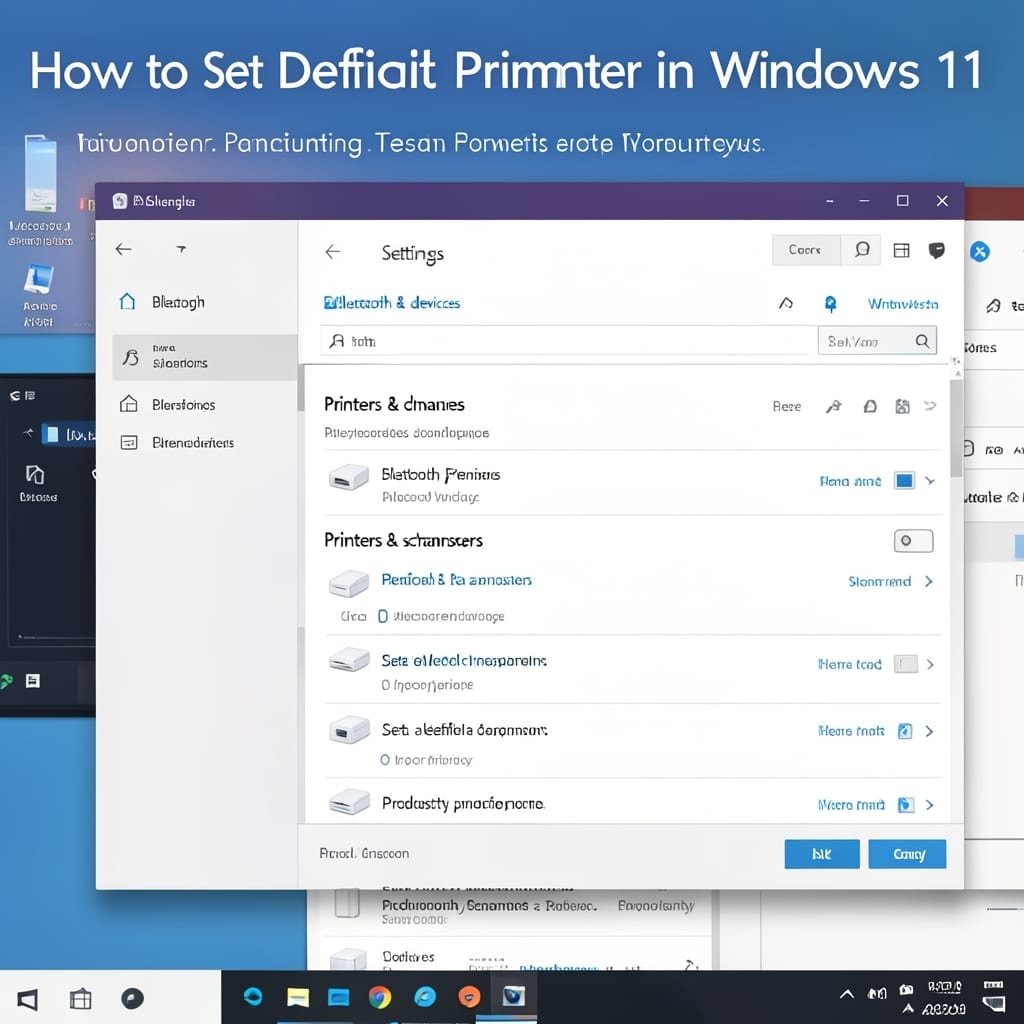 How To Set Default Printer In Windows 11: Quick Method for Seamless Printing