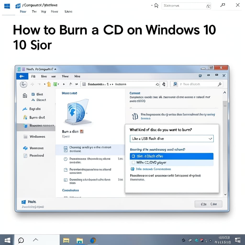 How To Burn A CD On Windows 10: Step By Step Media Creation