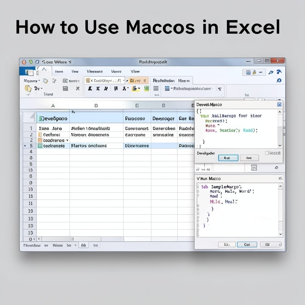 How to Use Macros in Excel: Automation for Repetitive Tasks