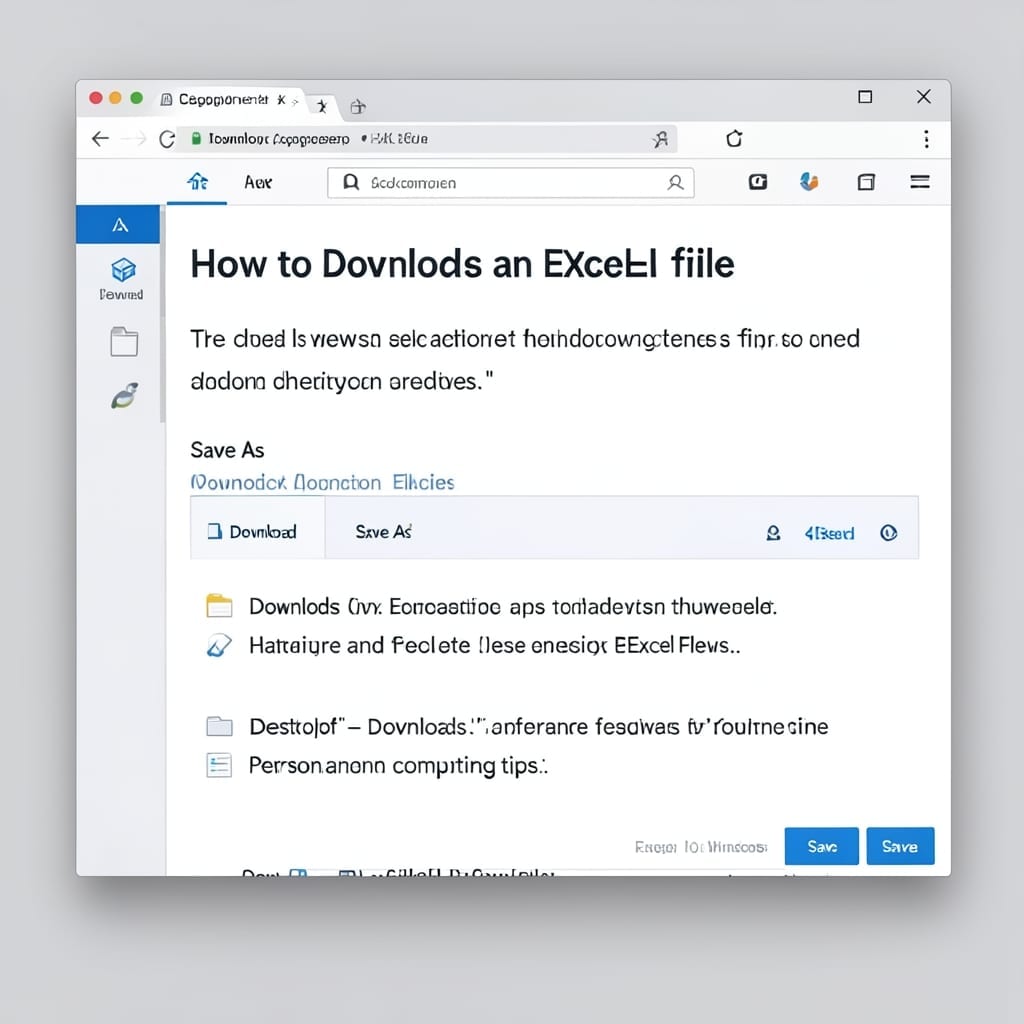 How To Download An Excel File: Simple Click-Through Method