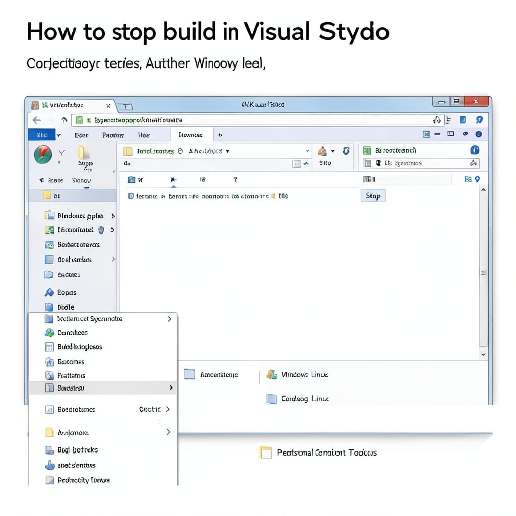 How To Stop Build In Visual Studio: Quick Fix for Compilation Errors