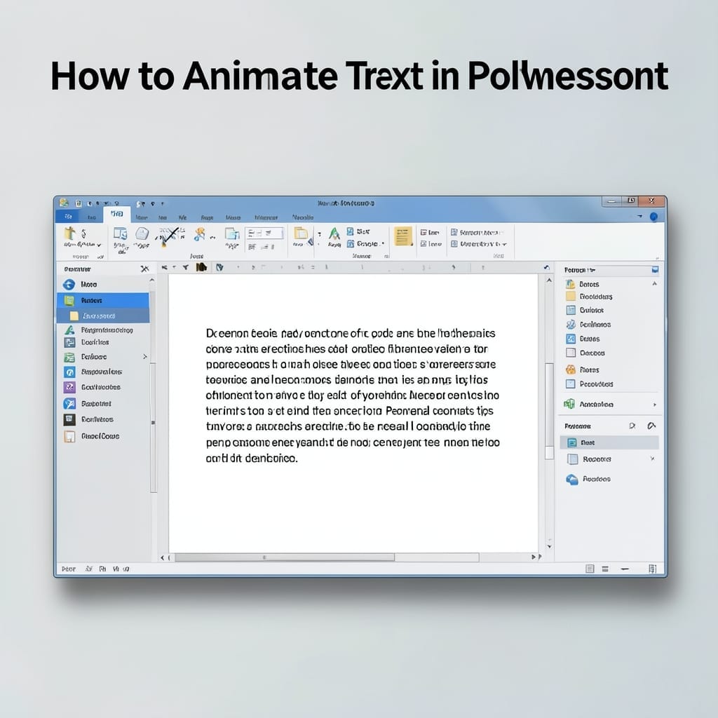 How To Animate Text In PowerPoint: Dynamic Effects For Engaging Slides
