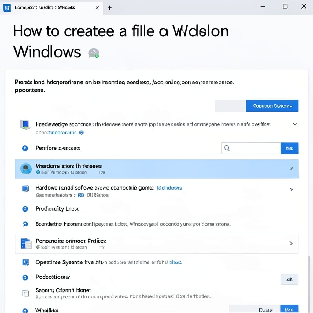 How to Create a File on Windows: Step-By-Step Guide for Beginners