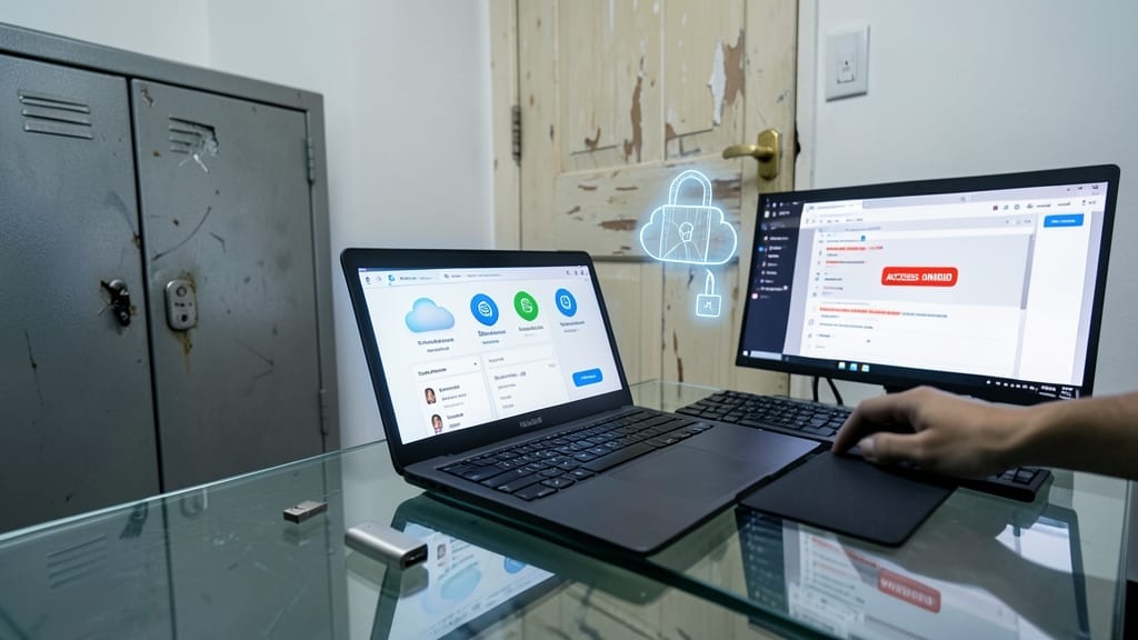 Cloud Storage with Encryption and Access Controls