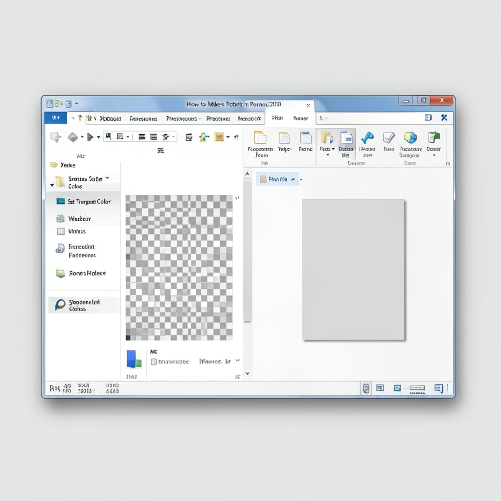 How to Make a Picture Transparent in PowerPoint 2010: Quick Background Removal Technique