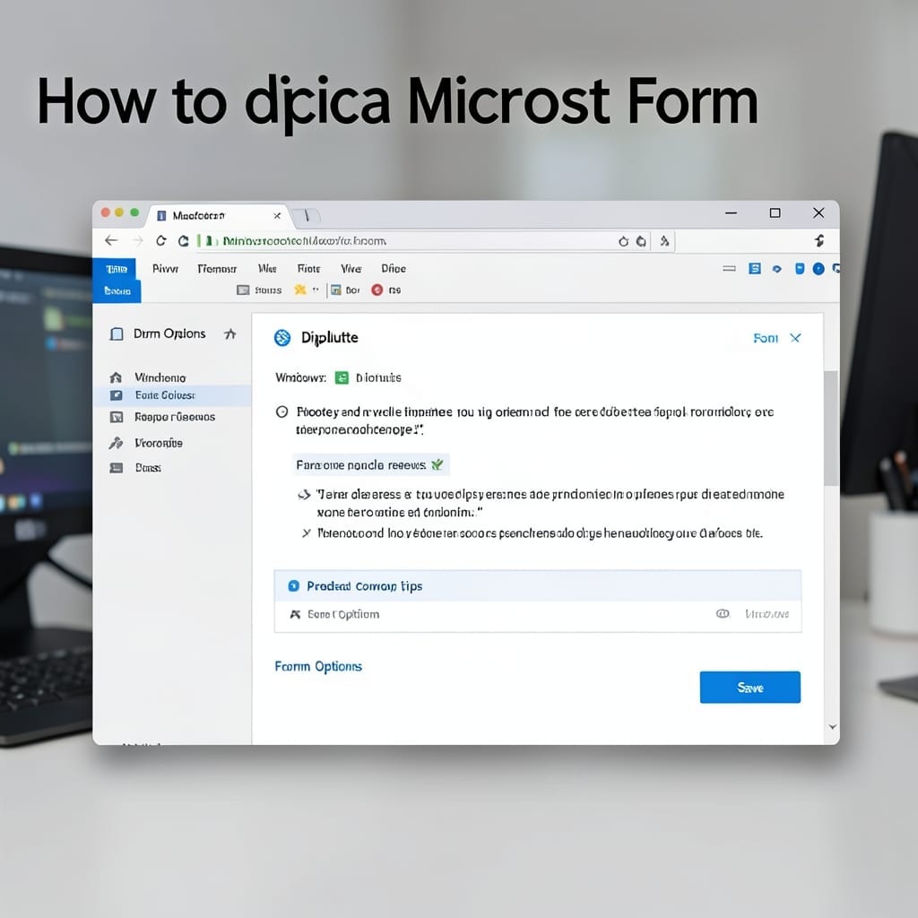 How to Duplicate a Microsoft Form: Quick Clone Method for Templates