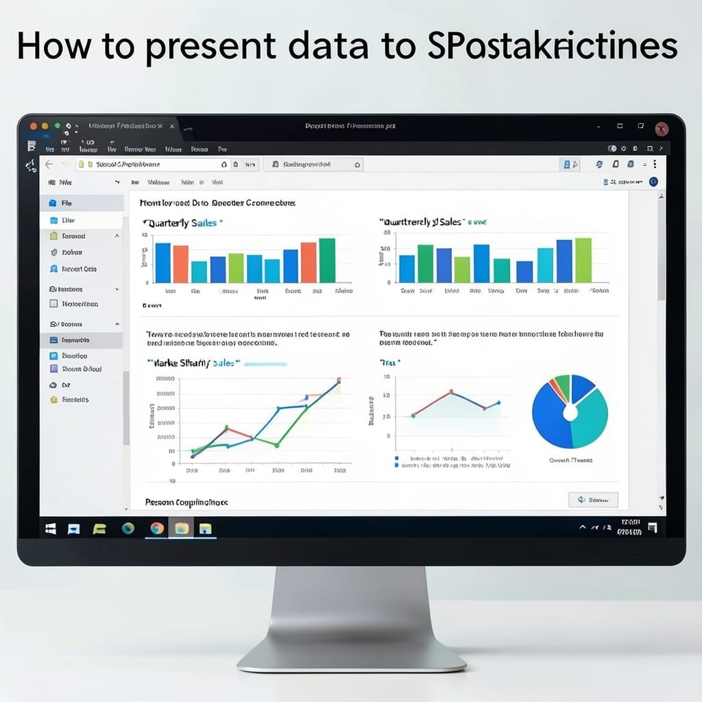 How to Present Data to Stakeholders: Clear Visuals and Persuasive Insights
