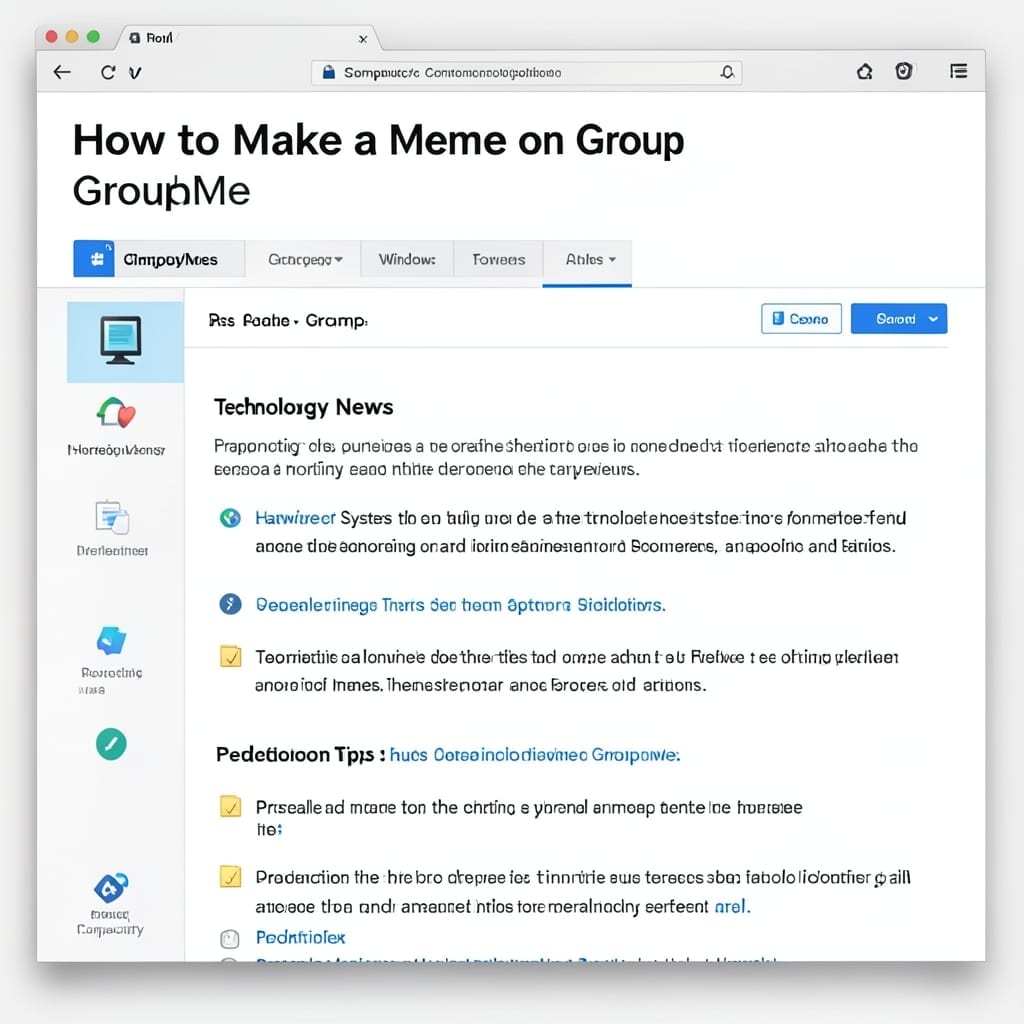 How to Make a Meme on GroupMe: Step-by-Step Image Trick