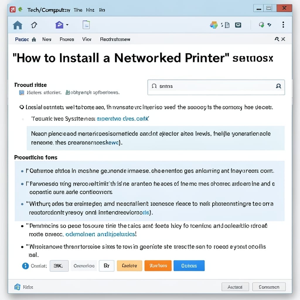 How to Install a Networked Printer: Foolproof Setup for Home or Office