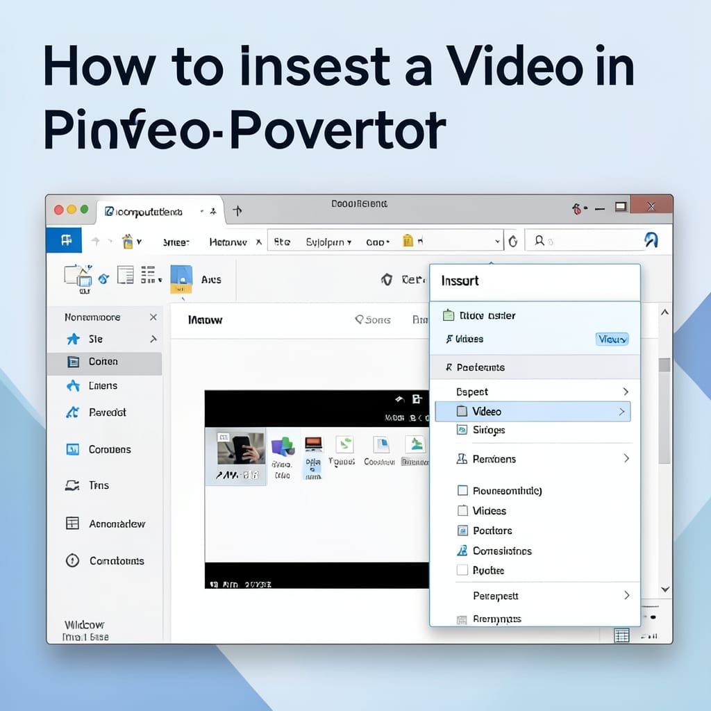 How to Insert a Video in PowerPoint: Seamless Embedding in Seconds
