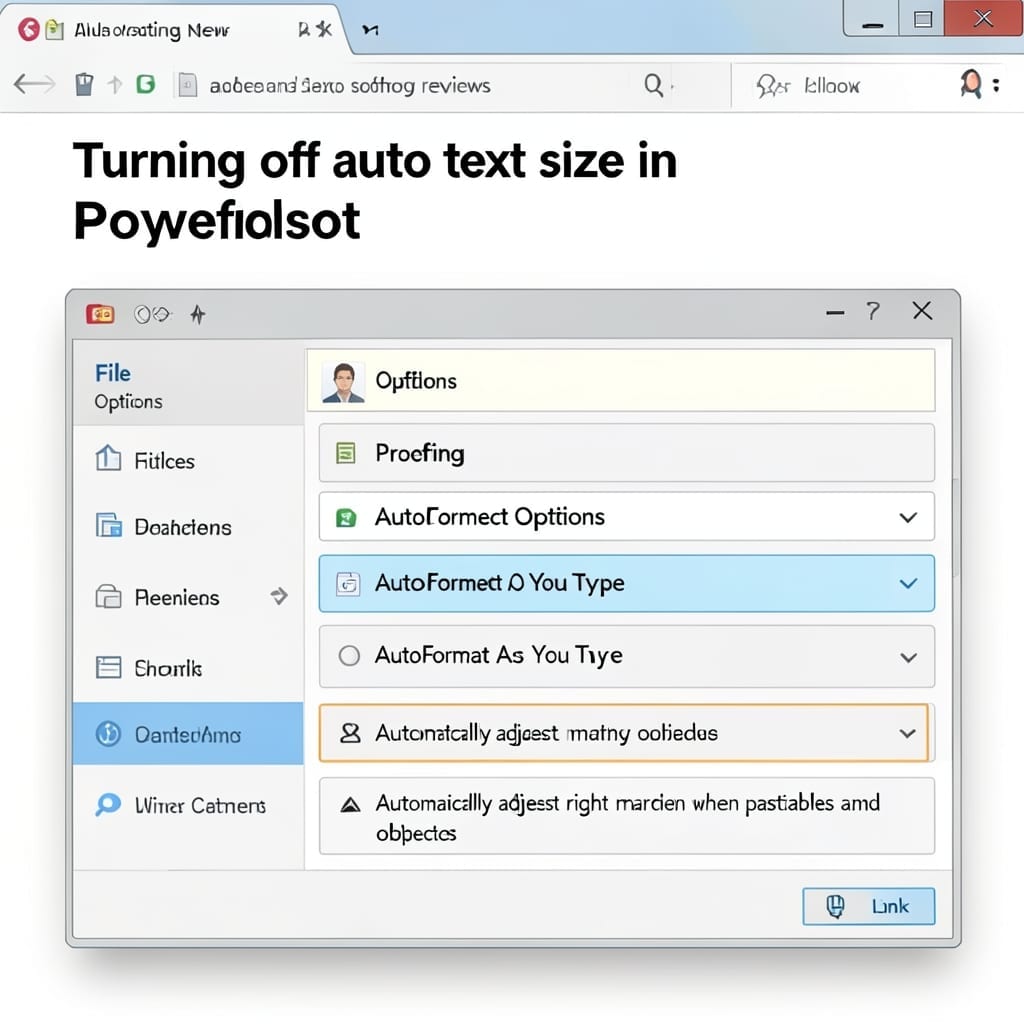PowerPoint Turn Off Auto Text Size: Quick Setting Adjustment