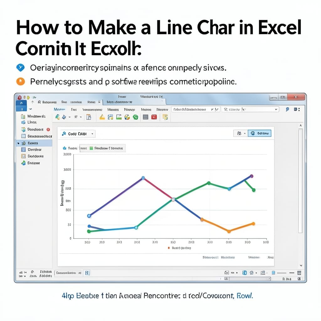 How to Make Line Chart in Excel: Step-by-Step Visual Guide