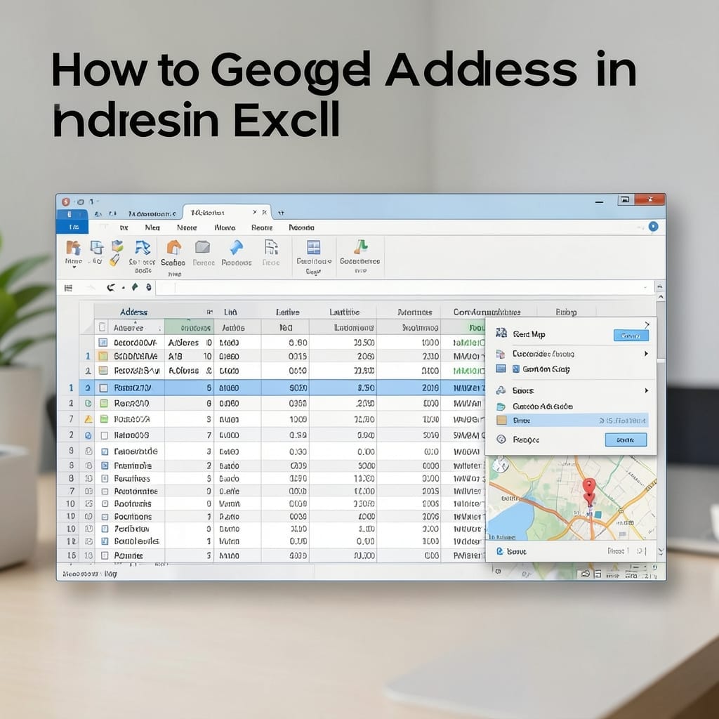 How To Geocode Addresses In Excel: Step-By-Step Mapping Guide