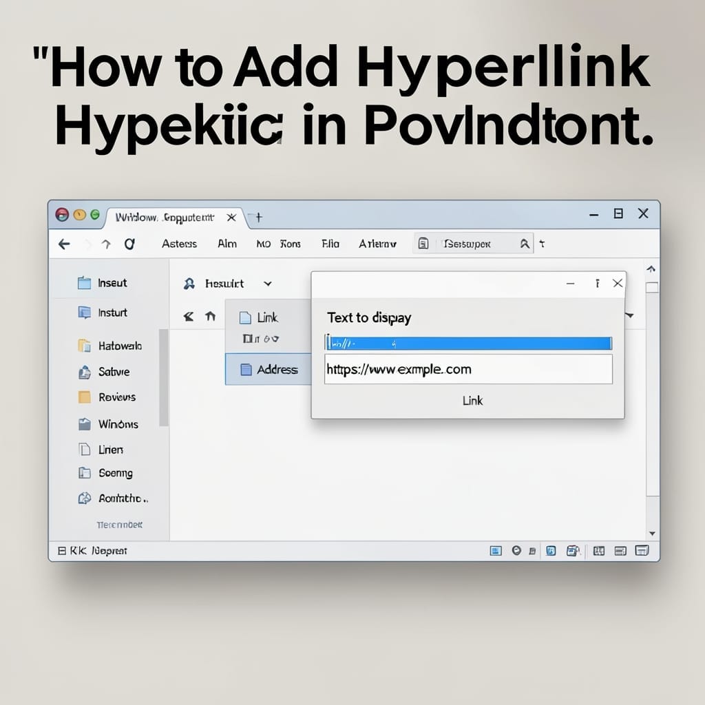 How To Add Hyperlink In PowerPoint: Clickable Links in Seconds