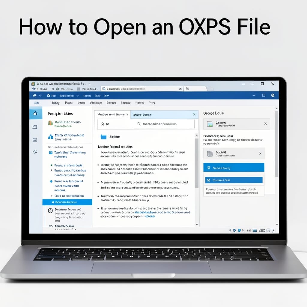 How to Open an OXPS File: Simple Steps for Any Device