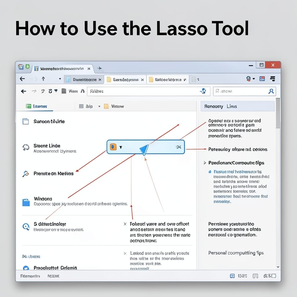 How To Use The Lasso Tool: Precision Selection in Photoshop