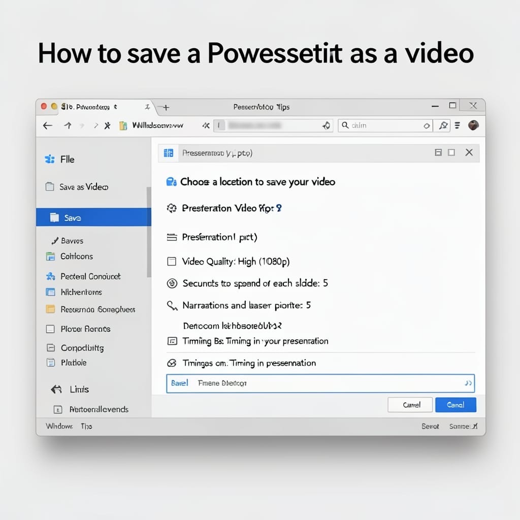 How To Save A PowerPoint As A Video: Step By Step Export Guide