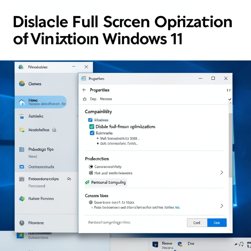 Disable Full Screen Optimization Windows 11: Registry Editor Fix