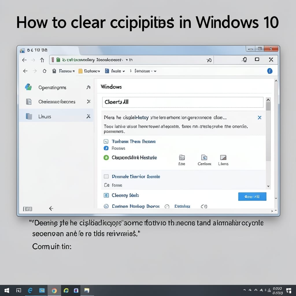How to Clear Clipboard Windows 10: Quick Data Removal Method