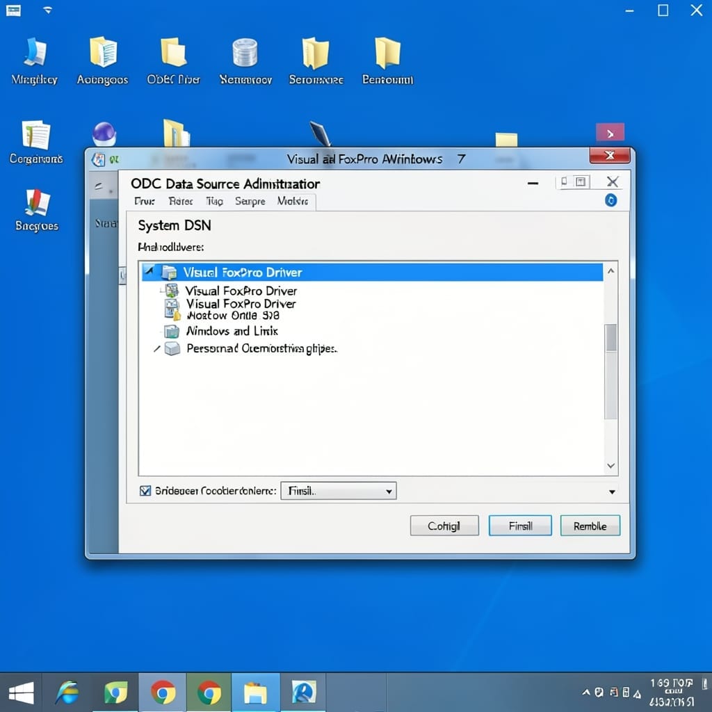 Visual FoxPro ODBC Driver Windows 7: Step by Step Installation Fix