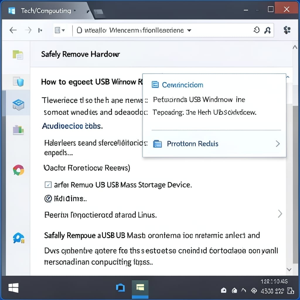 How to Eject USB From Windows: Safe Removal Without Data Loss