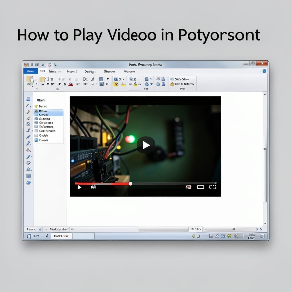 How To Play Video In PowerPoint: Seamless Embedding For Professional Slides