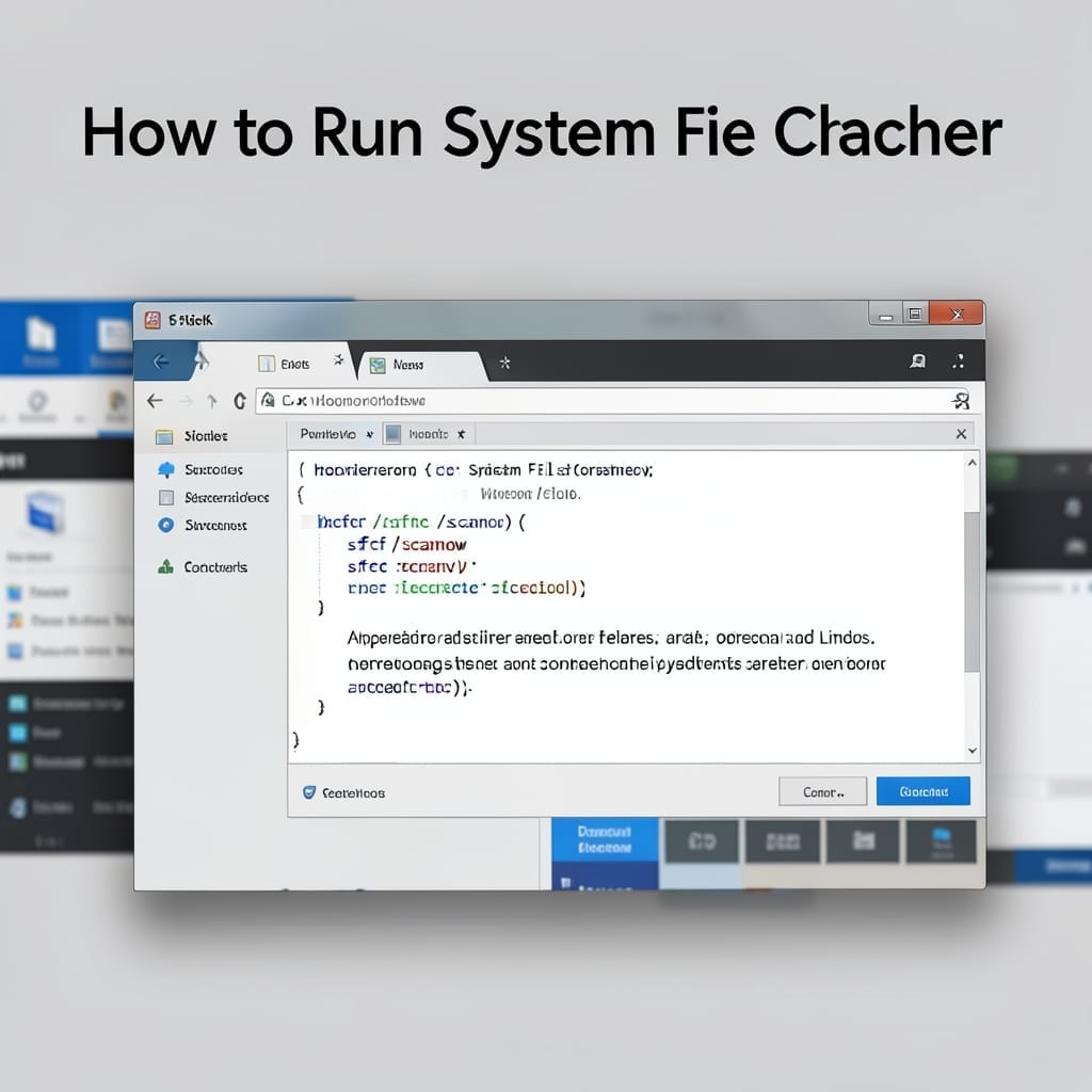 How to Run System File Checker: Step by Step Windows Repair Guide