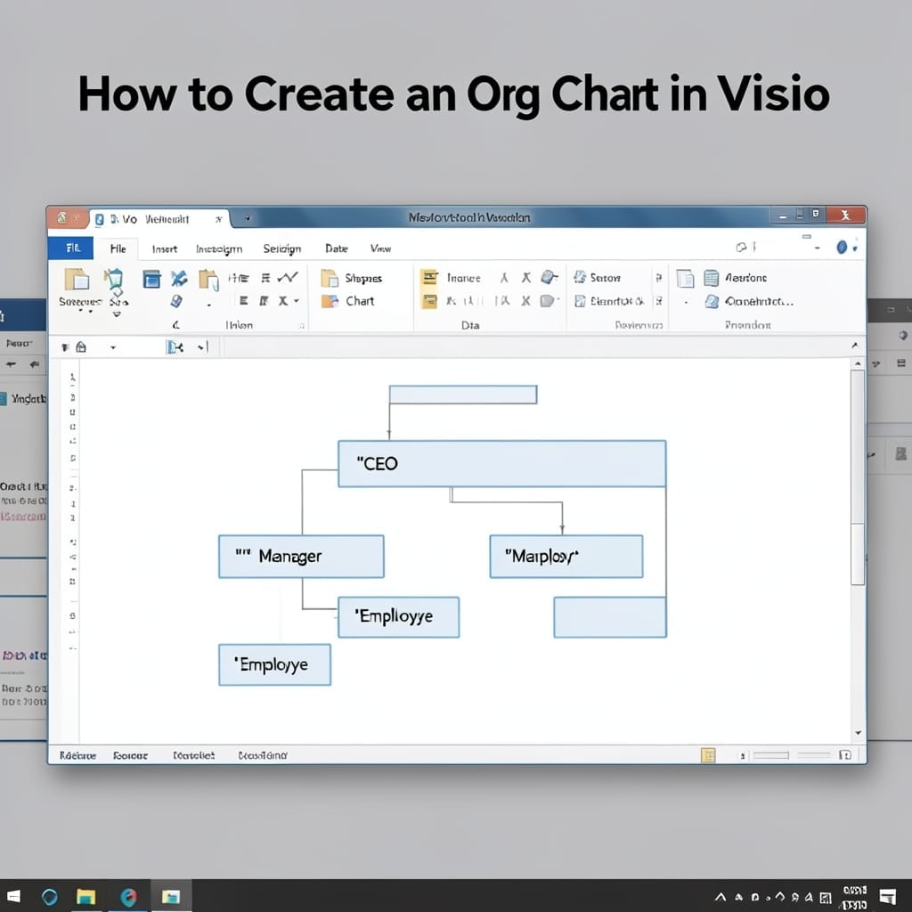 How To Create An Org Chart In Visio: Step By Step Visual Guide