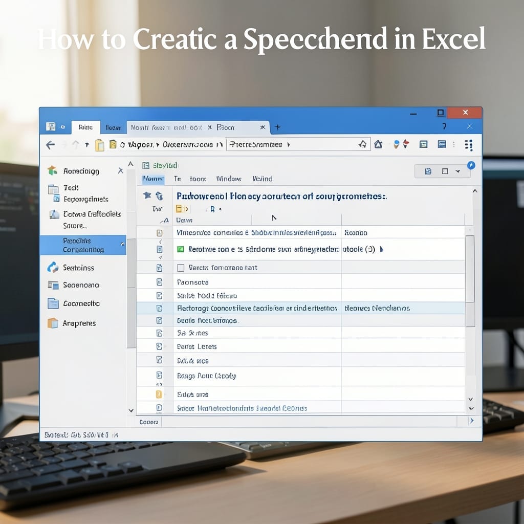 How to Create a Spreadsheet in Excel: Beginner-Friendly Step by Step Guide