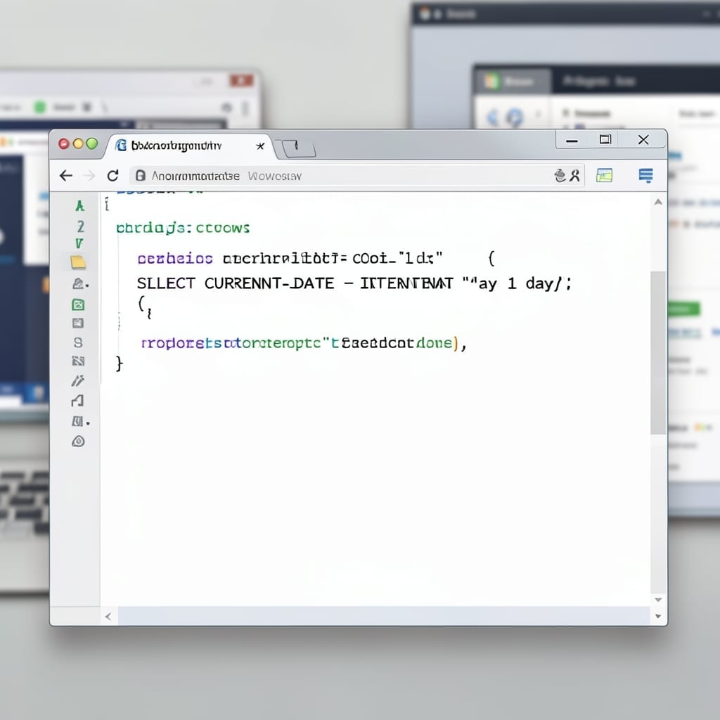 SQL Current Date Minus 1 Day: Simple Yesterday Date Calculation