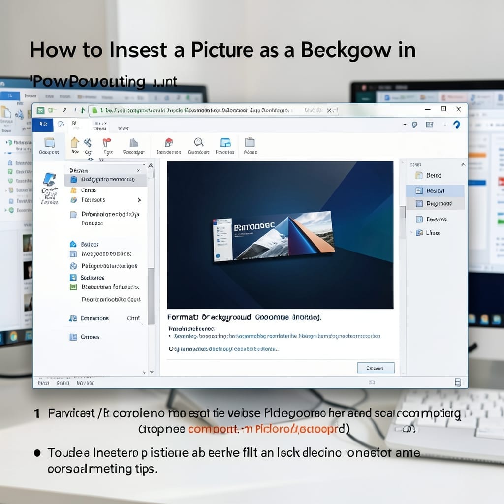 How to Insert a Picture as a Background in PowerPoint: Foolproof Slide Enhancement