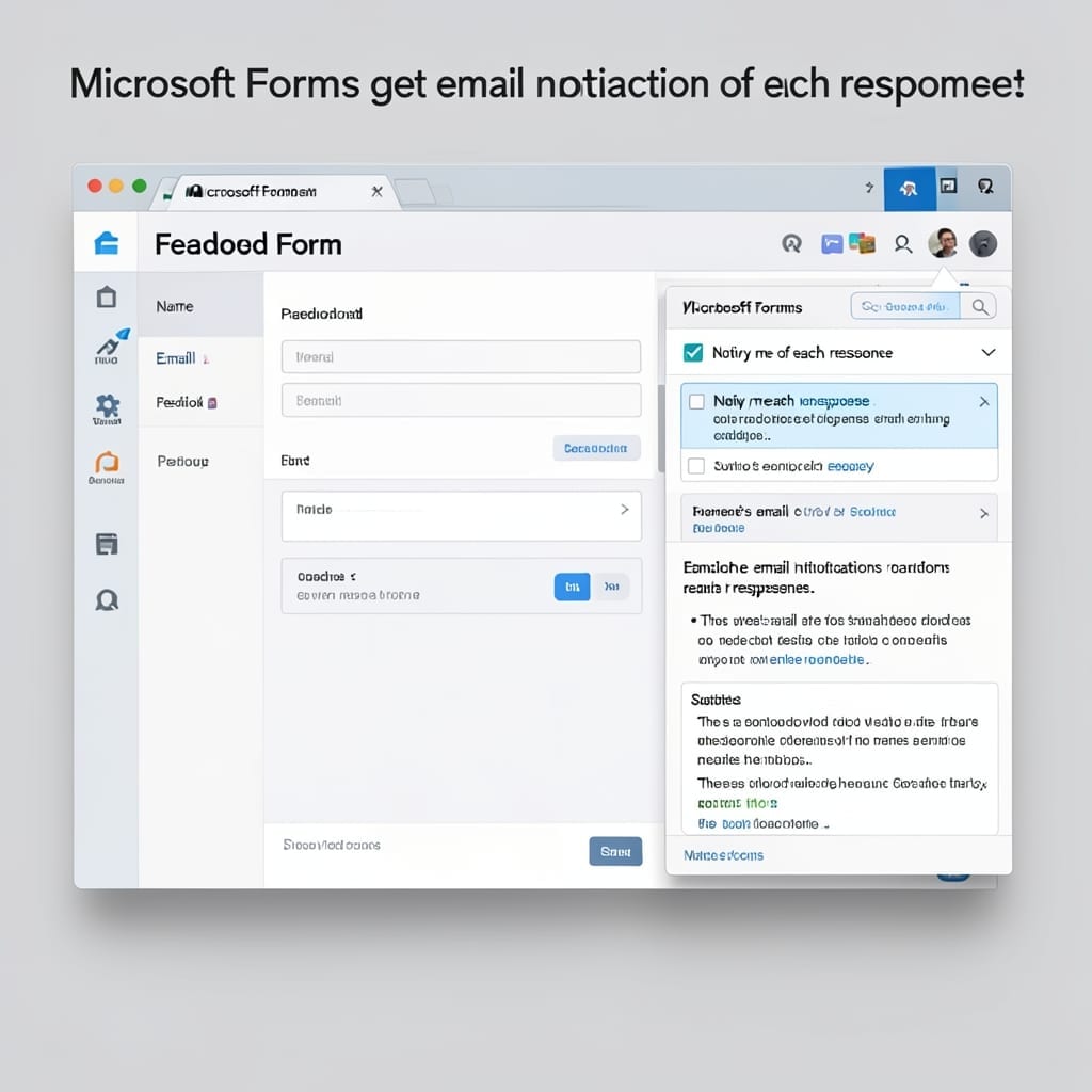 Microsoft Forms: Get Email Notifications for Each Response