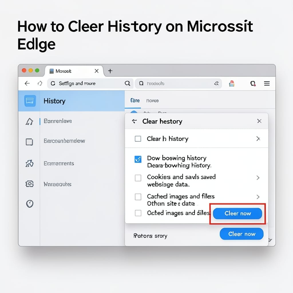 How To Clear History On Microsoft Edge: Quick Privacy Reset