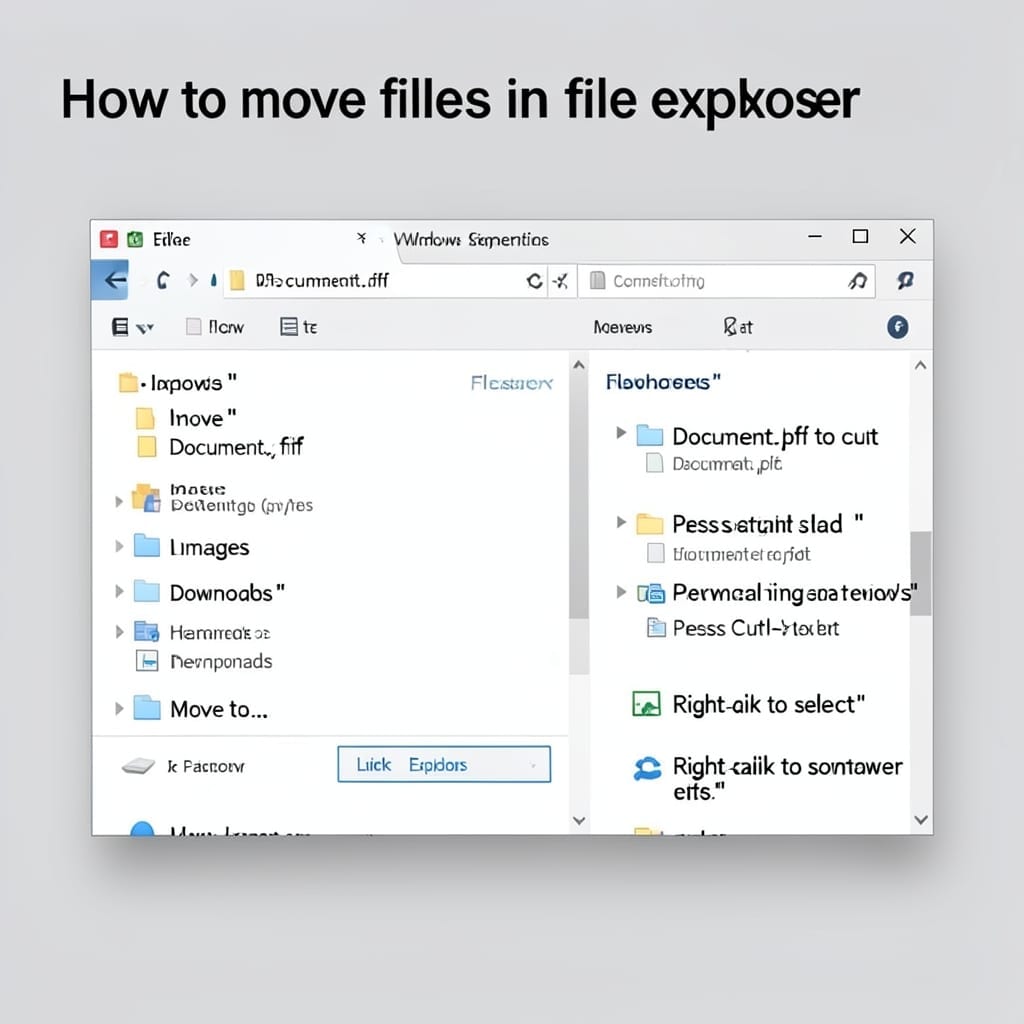 How to Move Files in File Explorer: Drag and Drop File Management