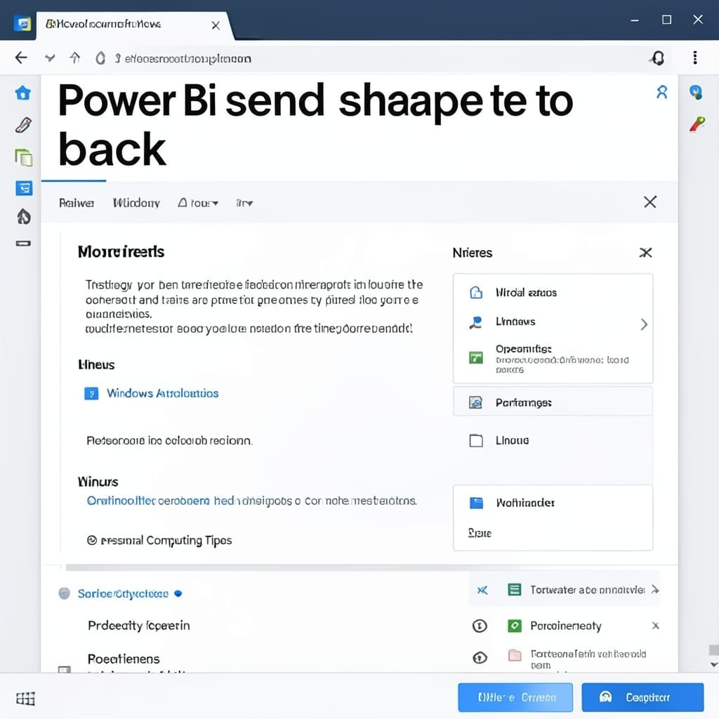 Power BI Send Shape to Back: Layer Z-Index in Seconds