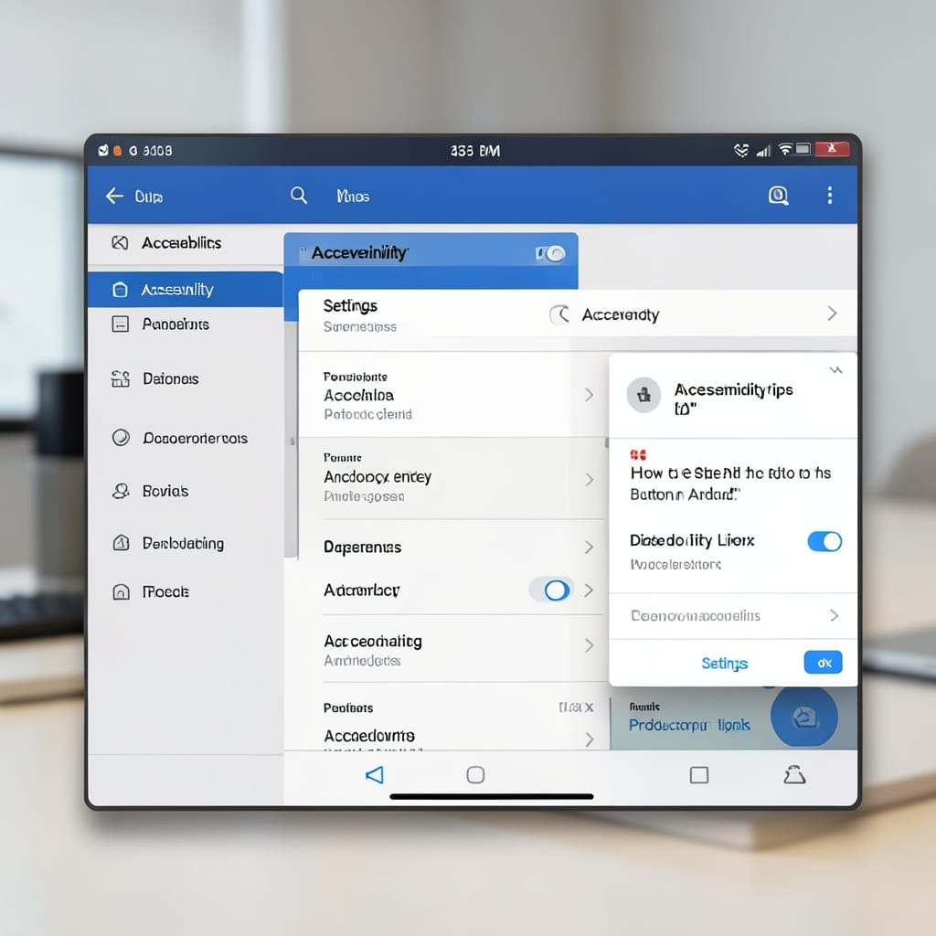 How to Get Rid of Accessibility Button on Android: Simple Steps to Remove