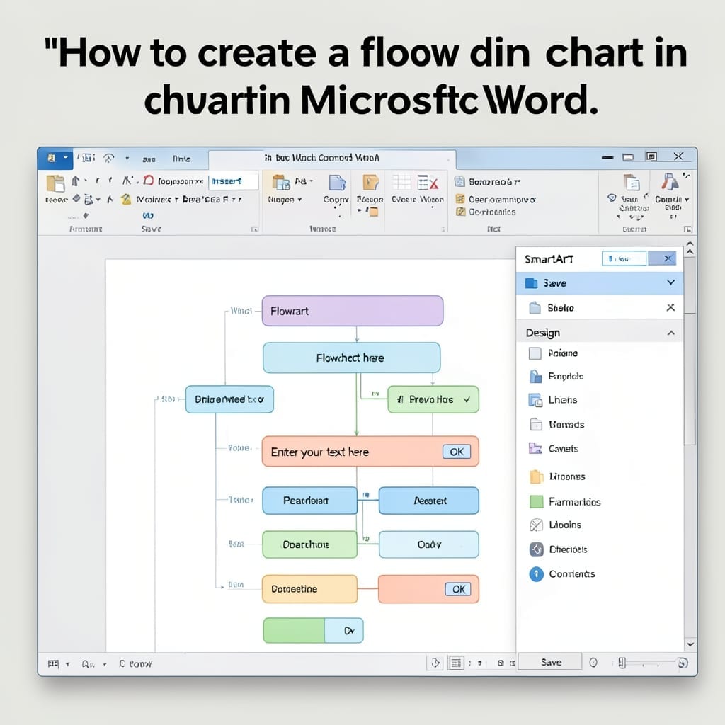 How to Create a Flow Chart in Word: Step-by-Step Visual Guide